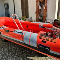 Gommone marshall m40+ evinrude 25 cv