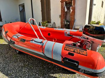 Gommone marshall m40+ evinrude 25 cv