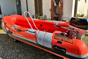 Gommone marshall m40+ evinrude 25 cv