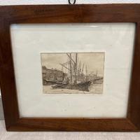 Stampa antica veliero