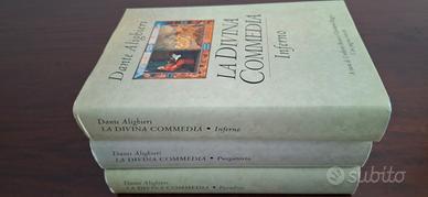 Divina commedia  in 3 volumi