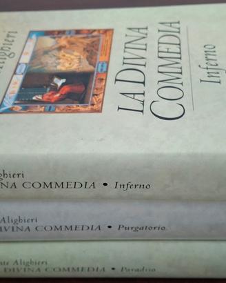 Divina commedia  in 3 volumi