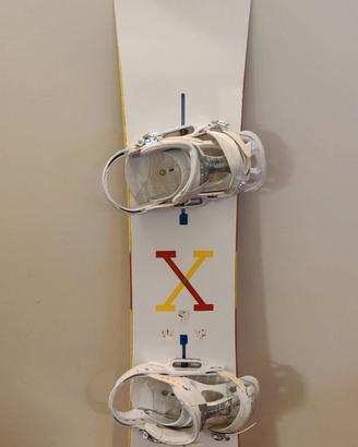 Snowboard Burton Custom X 162w + attacchi Burton