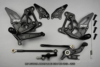 Pedane arretrate MV AGUSTA BRUTALE B3 675 800 2012