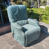 poltrona relax a comando elettrico
