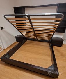 Letto matrimoniale contenitore