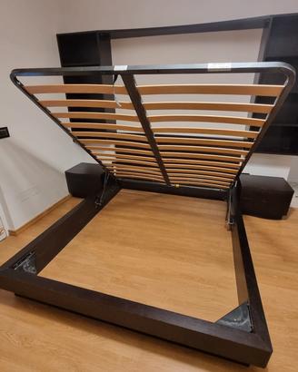 Letto matrimoniale contenitore