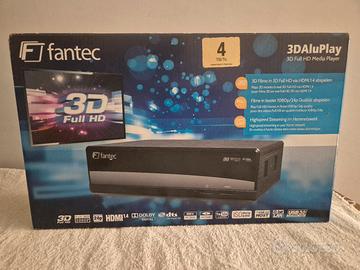 fantec 3DALUPLAY  lettore multimediale di rete