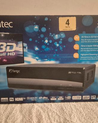 fantec 3DALUPLAY  lettore multimediale di rete