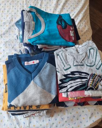 abbigliamento 3/4 anni bimbo