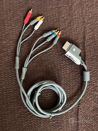 Microsoft Xbox 360 cavo av componente originale