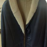 Giaccone nero di montone