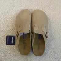 Birkenstock boston bianche tabacco