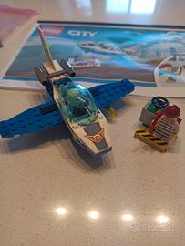 Lego City 60206 aereo/jet polizia