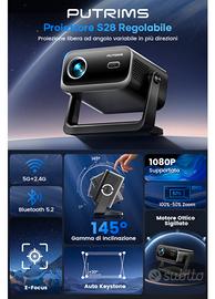 videoproiettore nuovo con base regolabile 