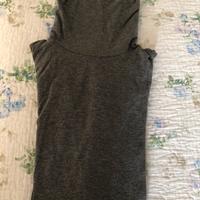 Dolcevita lupetto grigio donna taglia S