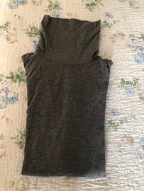 Dolcevita lupetto grigio donna taglia S