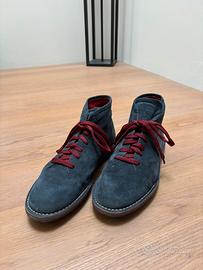 Scarpe Polacchine Uomo Lerew Camoscio