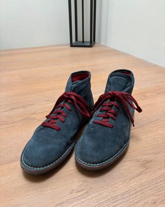 Scarpe Polacchine Uomo Lerew Camoscio