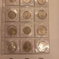 Lotto di 15 monete 500 lire argento