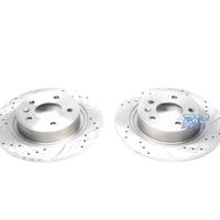 DISCHI FRENO FORATI E SCANALATI PER FORD