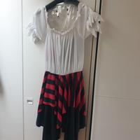 Vestita da PIRATESSA per CARNEVALE