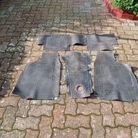 tappetini in gomma neri fiat 124 vintage