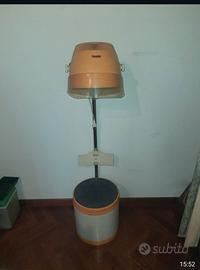 vintage poltrona casco asciugacapelli