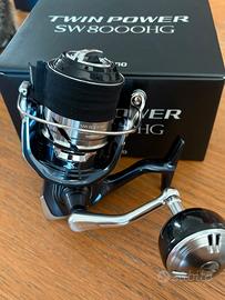 Mulinello Shimano Twin Power SW 8000HG