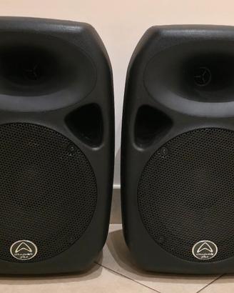 Coppia Casse Wharfedale titan  8 Active rcf fbt 