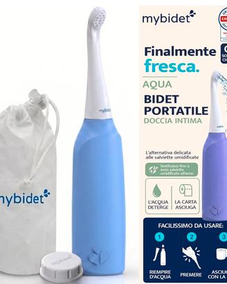 Bidet Portatile 3.0 (Peri Bottle) con Borsa