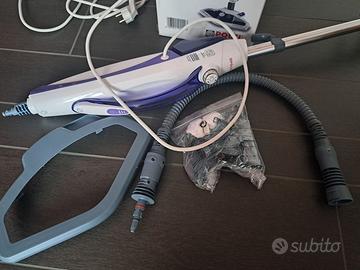 scopa a vapore polti non funzionante + accessori