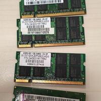 Lotto RAM DDR2 Notebook
