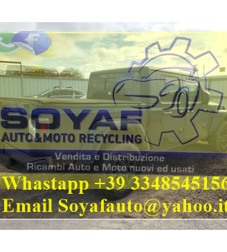 Ricambi Jeep Gladiator dal 2018 al 2026 suv cargo