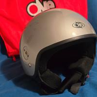 Casco Jet DOP One Argento - Taglia XS