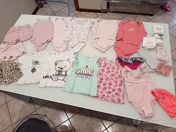 set estivo bambina 18/24 mesi