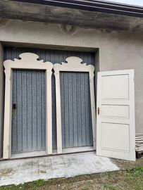 Porta e cornice stile liberty
