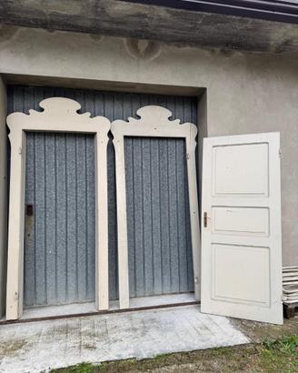 Porta e cornice stile liberty
