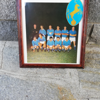 Quadro anni 60 squadra calcio Napoli
