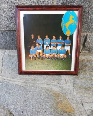 Quadro anni 60 squadra calcio Napoli