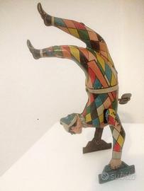 Giocattoli a molla d'epoca - ''ARLECCHINO''-INGAP