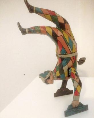 Giocattoli a molla d'epoca - ''ARLECCHINO''-INGAP
