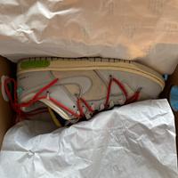 Scarpe Off-White x Nike dunk originali