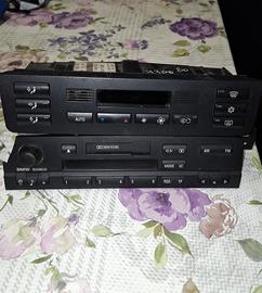 Autoradio originale BMW E46 + pannello comandi cli