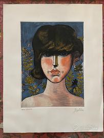 Incisione Acqua Tinta, opera di Franco Gentilini