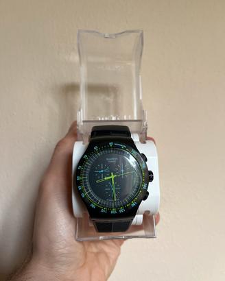 Swatch Irony Swiss V8 Chronograph Black Sports