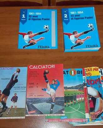 STOCK ALBUM CALCIATORI FIGURINE PANINI "RISTAMPA"