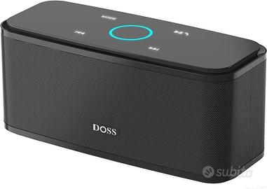 DOSS Cassa Bluetooth, SoundBox 12W Altoparlante Bl