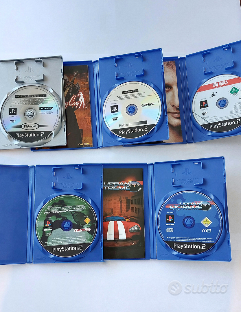 Pack 5 giochi Playstation 2-elenco in descrizione - Console e Videogiochi  In vendita a Roma