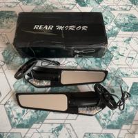 Coppia Specchietti Stealth Aerodinamici